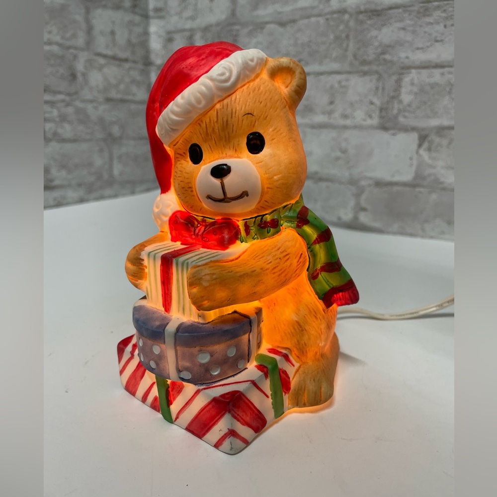 Festive Bear Christmas Light Decor